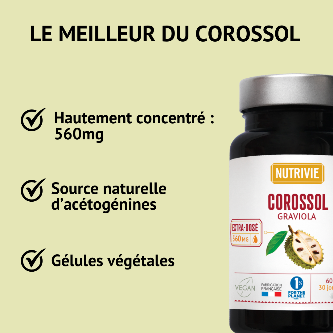 Corossol Graviola 560 mg