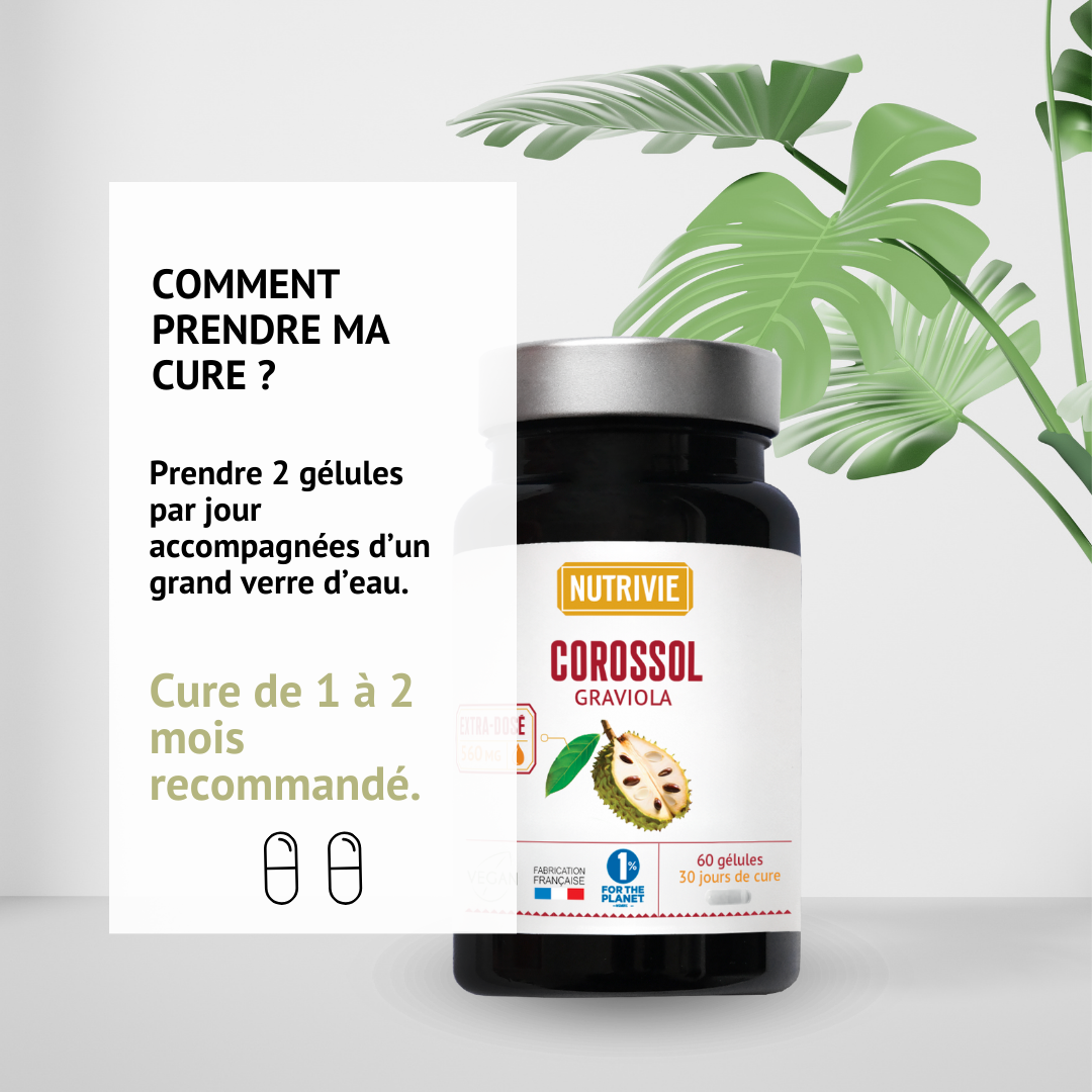 Corossol Graviola 560 mg