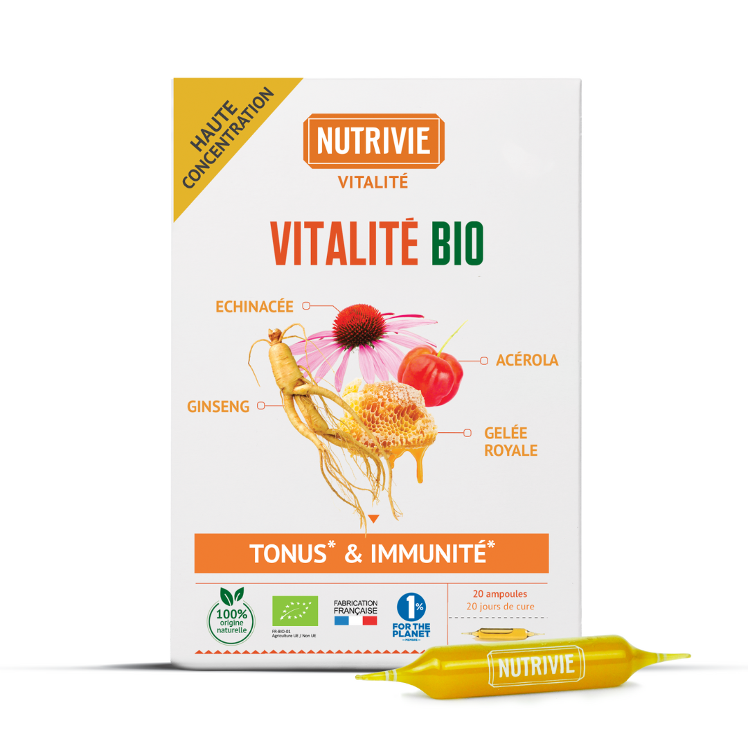 Complexe Vitalité Bio — Nutrivie