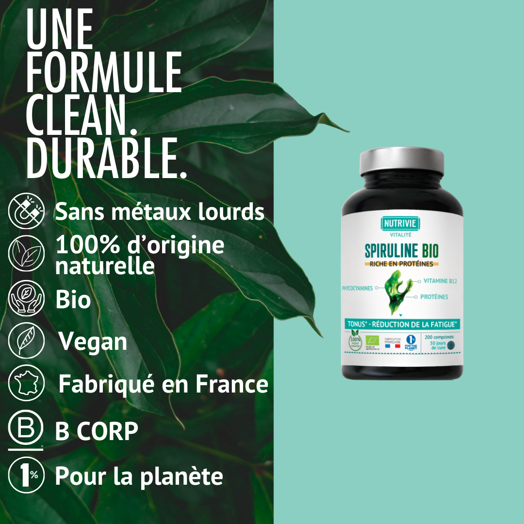 Spiruline Bio (200 comprimés)