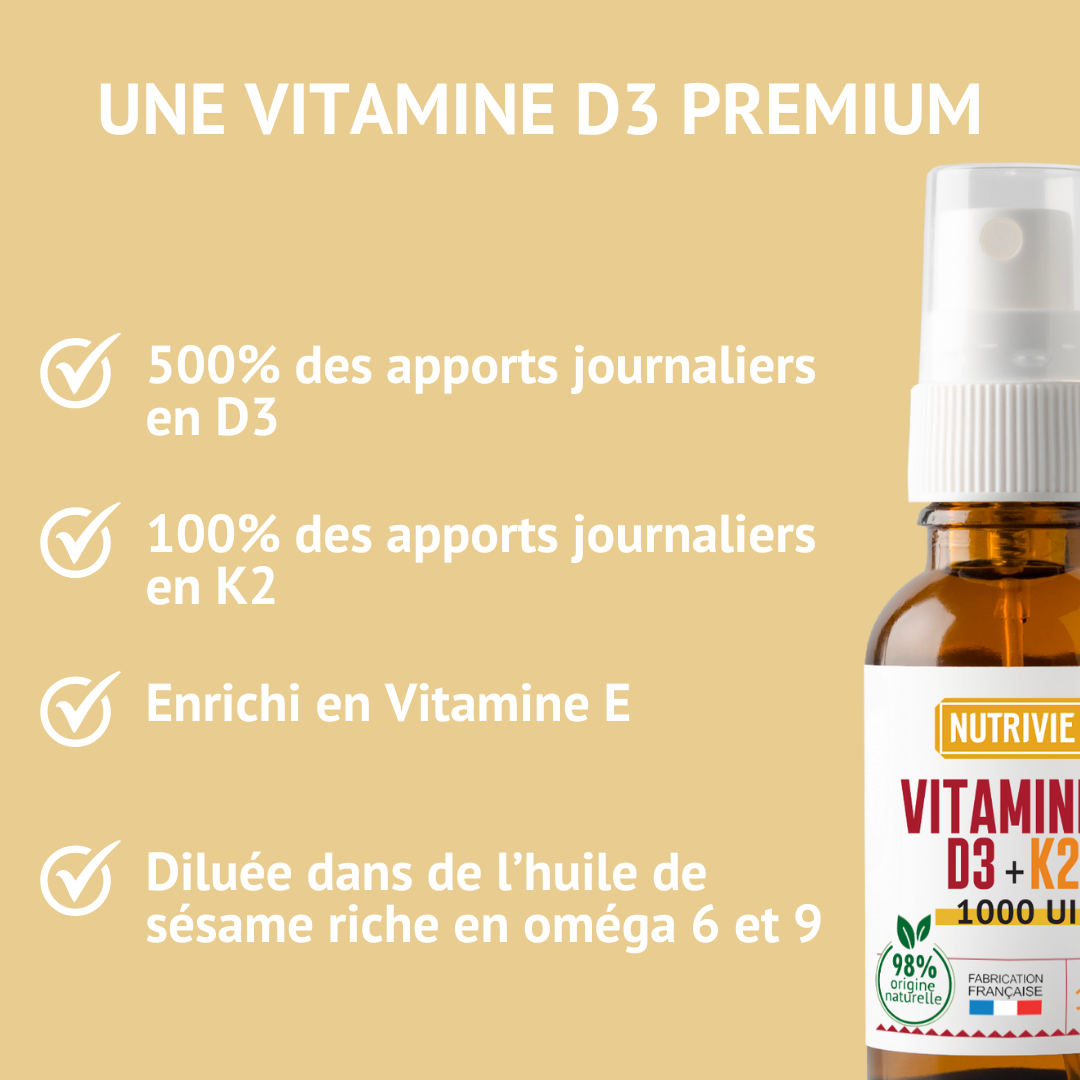 Vitamin D3 / K2 Spray 500 IU