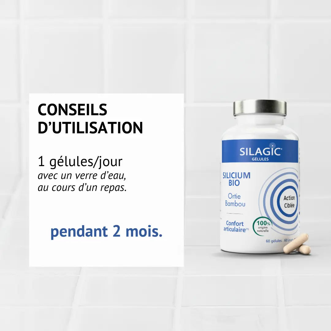 Organic Silicon for Joint Comfort, 60 capsules
