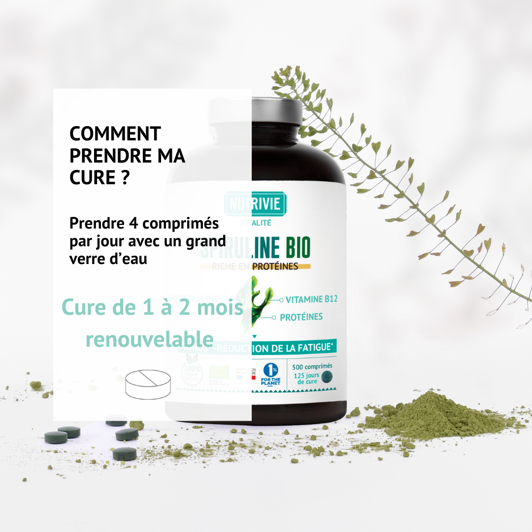 Spiruline Bio (500 comprimés)