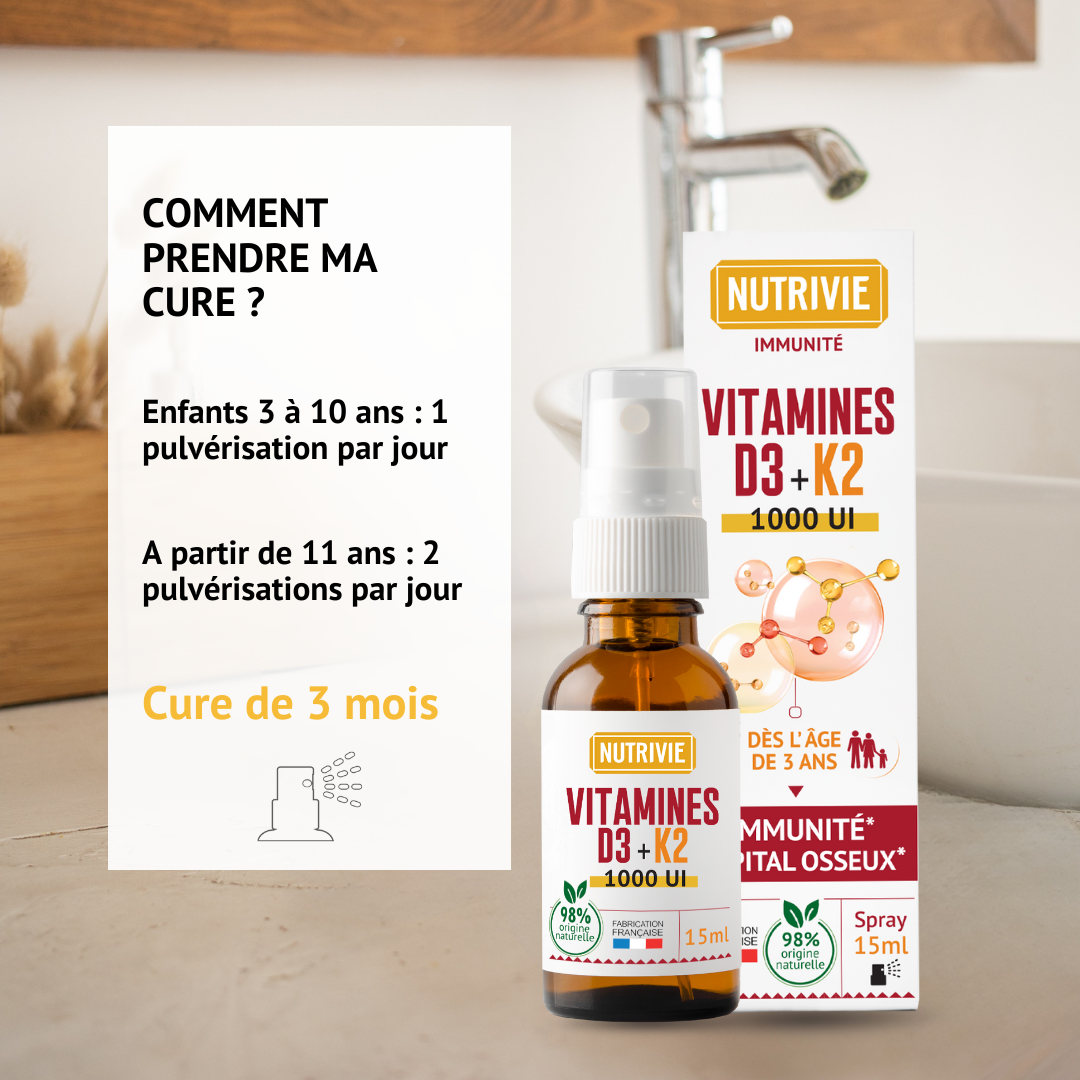 Vitamin D3 / K2 Spray 500 IU