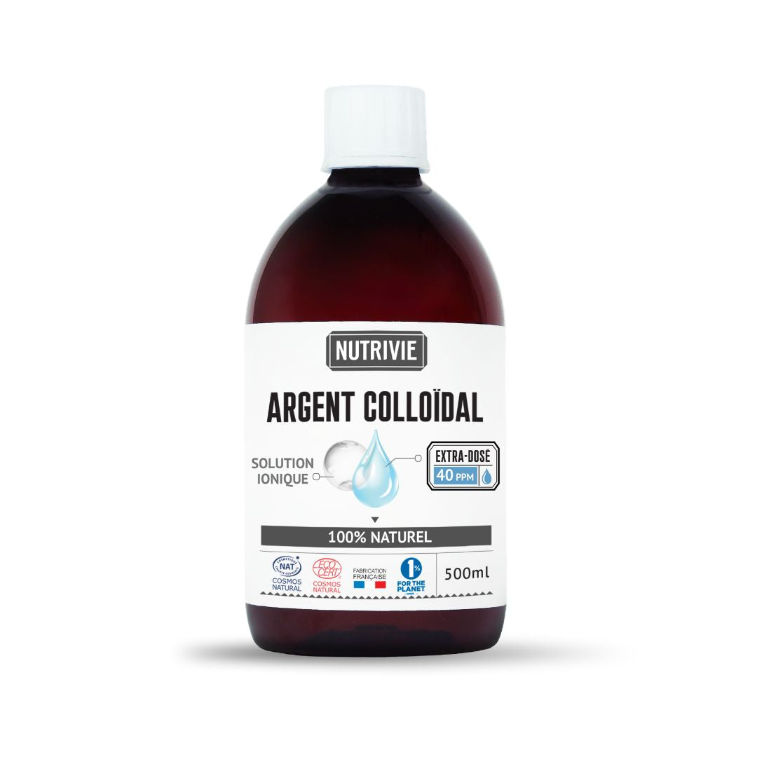 Argent Colloïdal 40 PPM — Nutrivie