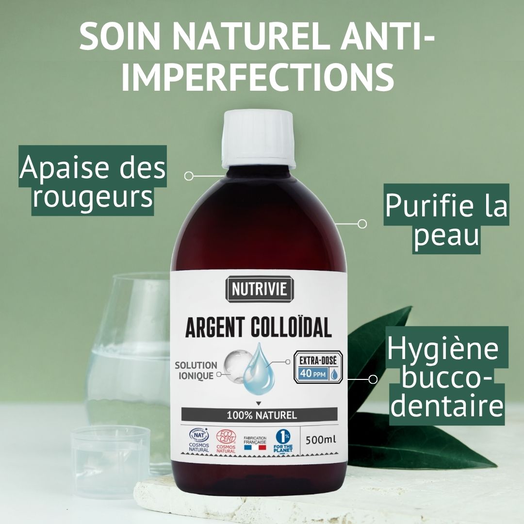 Argent Colloïdal 40 PPM