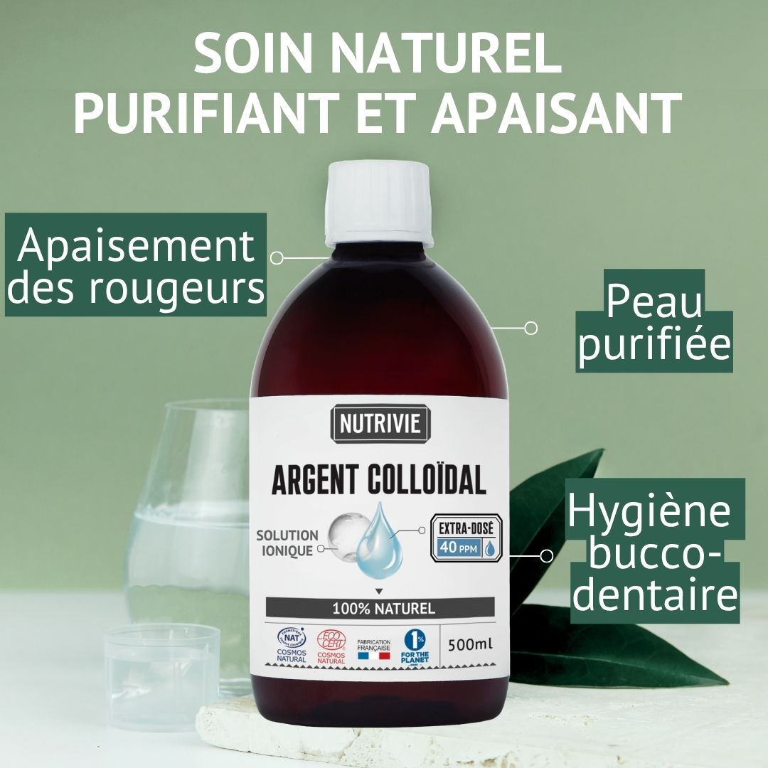 Argent Colloïdal 40 ppm