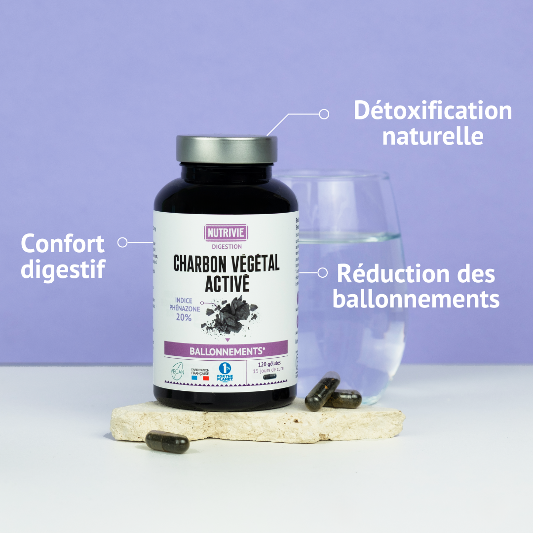 Charbon Végétal Activé (120 gélules)