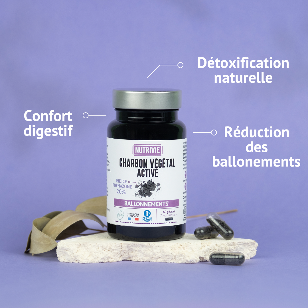 Charbon Végétal Activé (60 gélules)