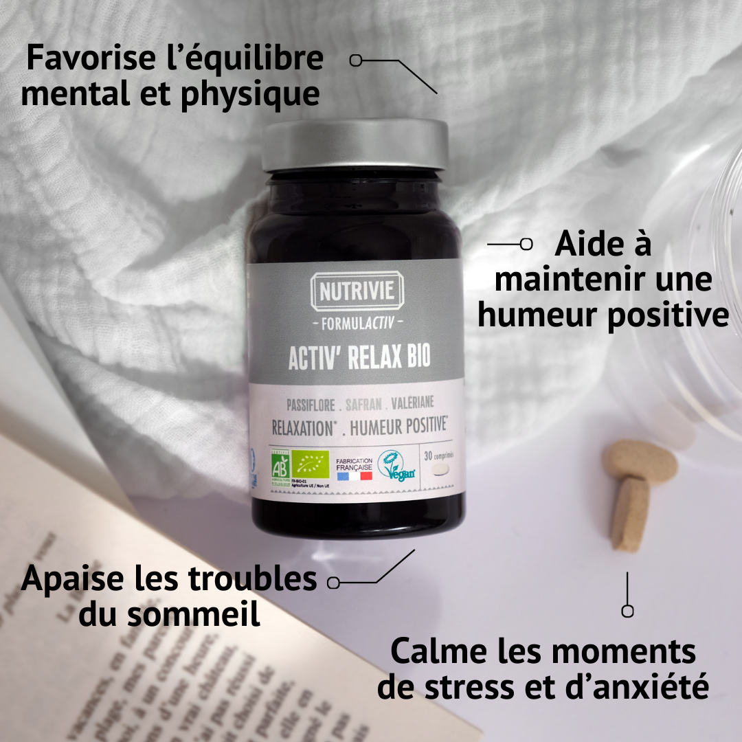 Bienfaits de l'Activ'Relax Nutrivie