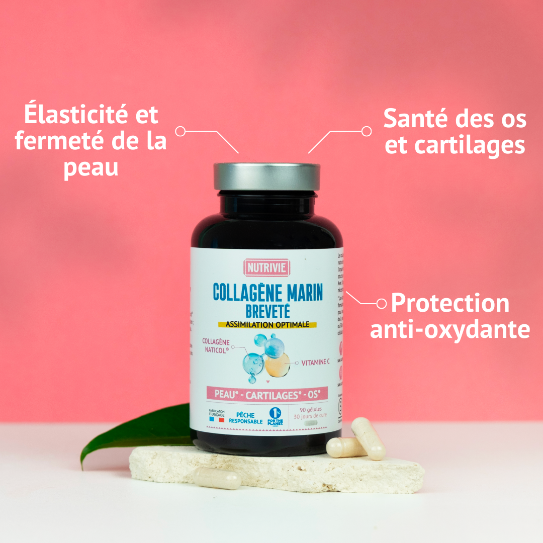 Bienfaits Collagène marin breveté Naticol de Nutrivie