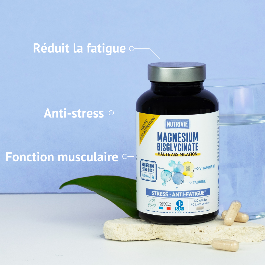 Bienfaits du Magnésium Bisglycinate Nutrivie