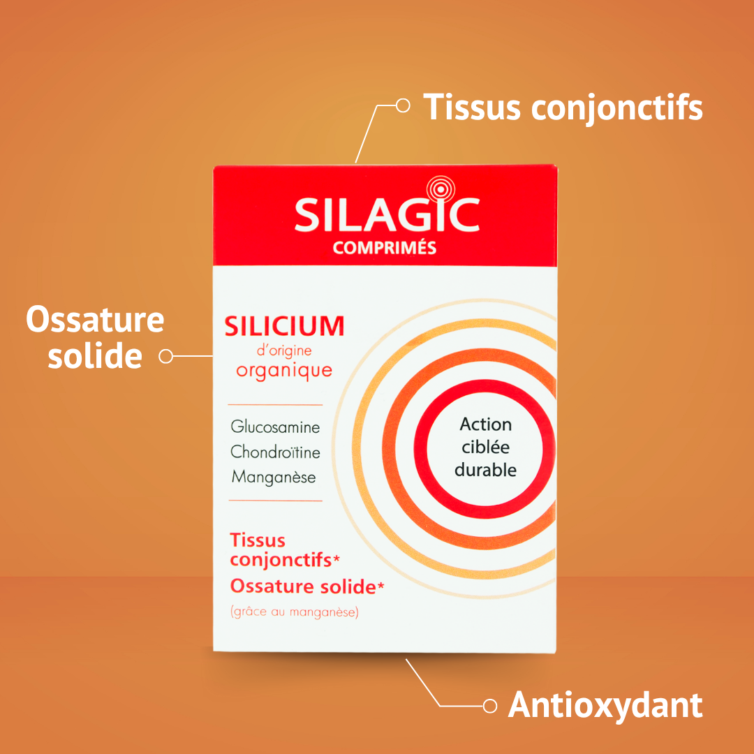 Comprimés Silicium Gluco Chondro - Silagic