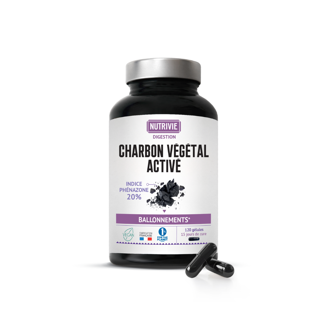 Charbon Végétal Activé (120 gélules)
