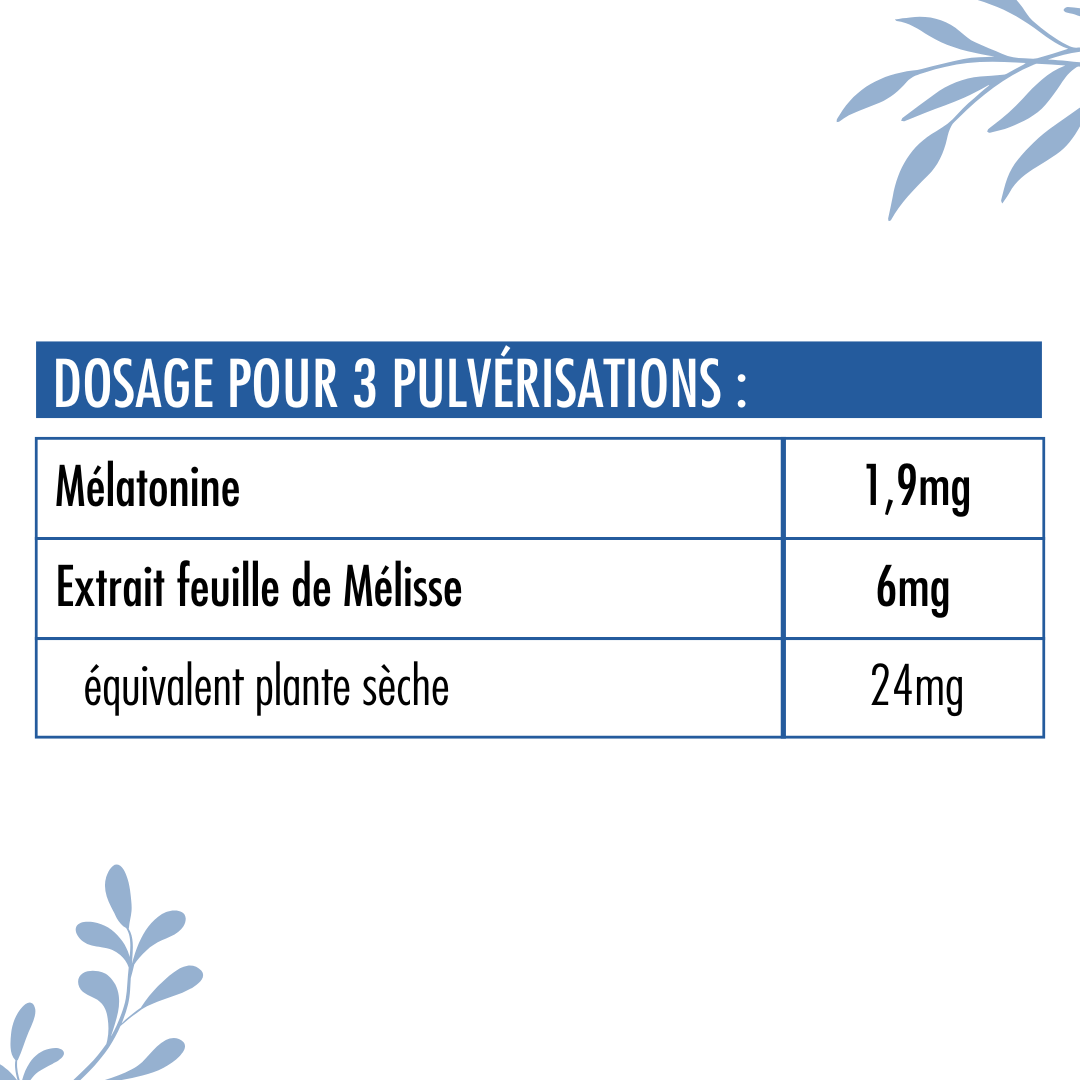 Spray Mélatonine Extra-dosé