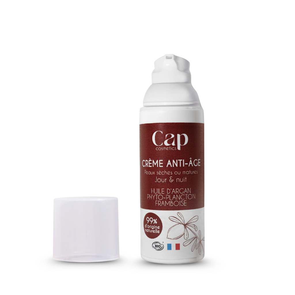 Crème Anti-Âge Huile d'Argan certifiée Bio
