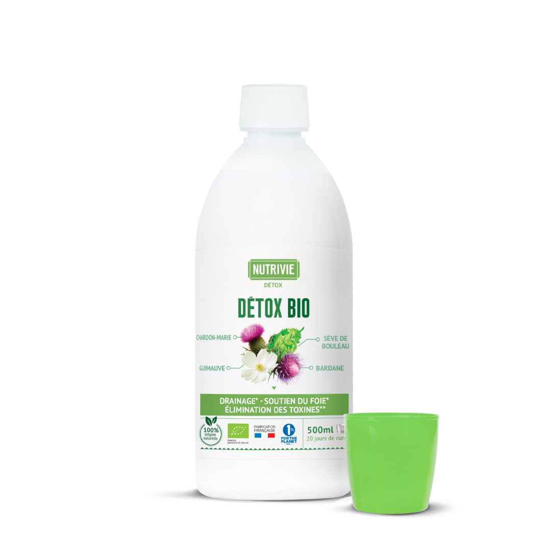 Détox Bio Nutrivie drainage soutien du foie élimination des toxines