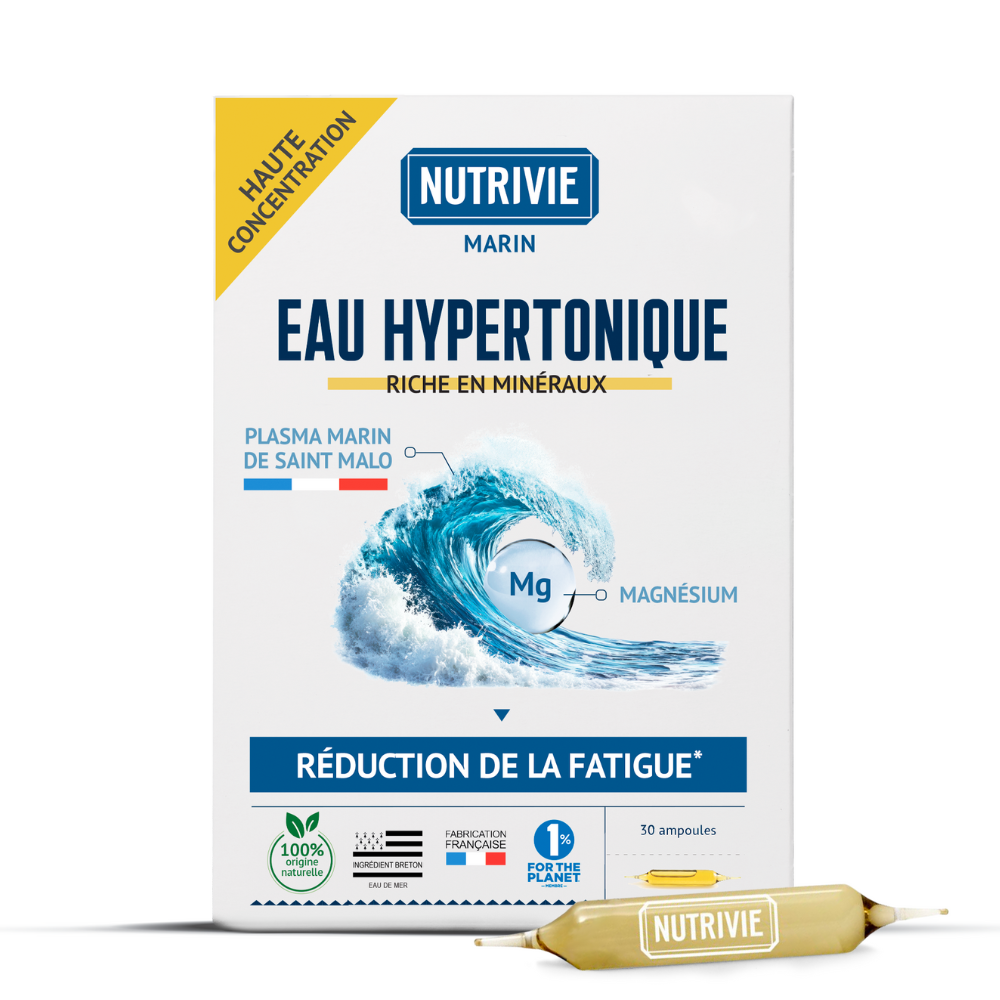 Eau Hypertonique procédé Quinton