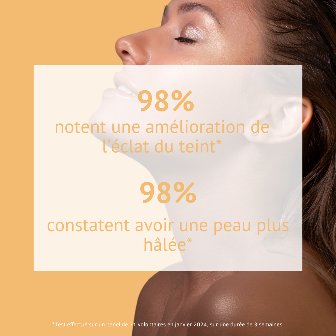 Efficacité des gummies peau dorée Nutrivie 