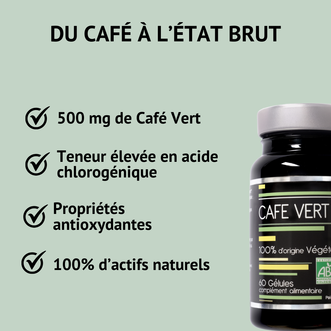 Engagements du Café vert bio Nutrivie 