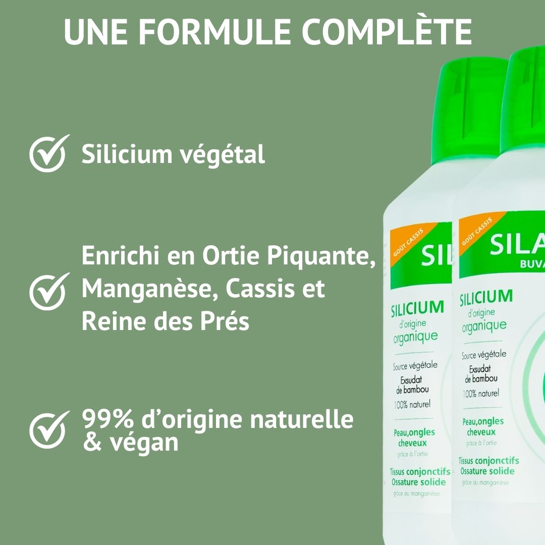 Duo Silicium Source Végétale - Silagic