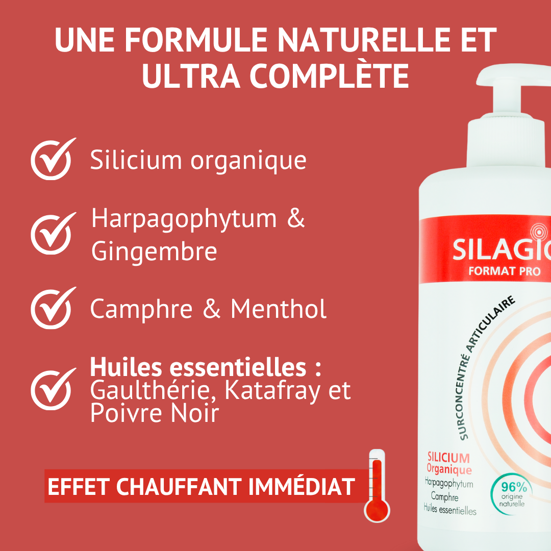SILAGIC - Gel Surconcentré Articulaire 500 ml - Format Pro