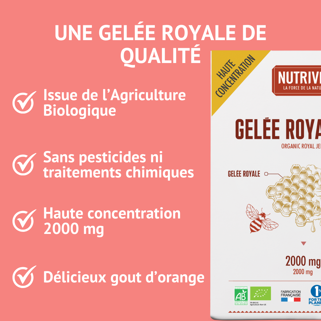 Engagements de la Gelée Royale Bio Nutrivie