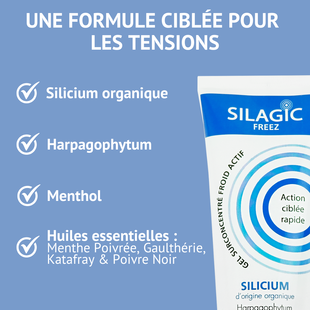 Engagements du Gel Surconcentré effet froid Silagic