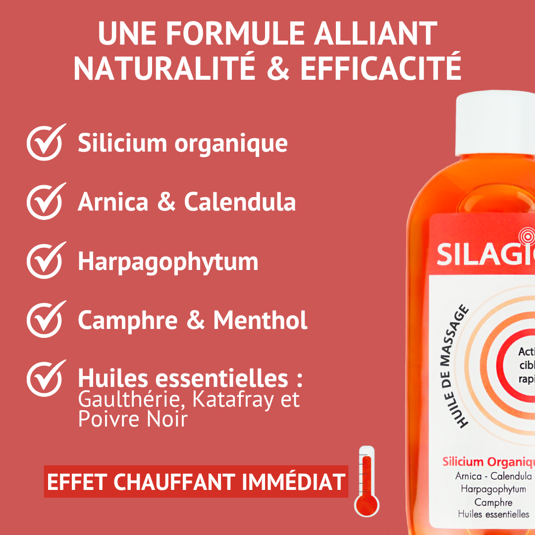 Huile de massage Articulaire - Silagic