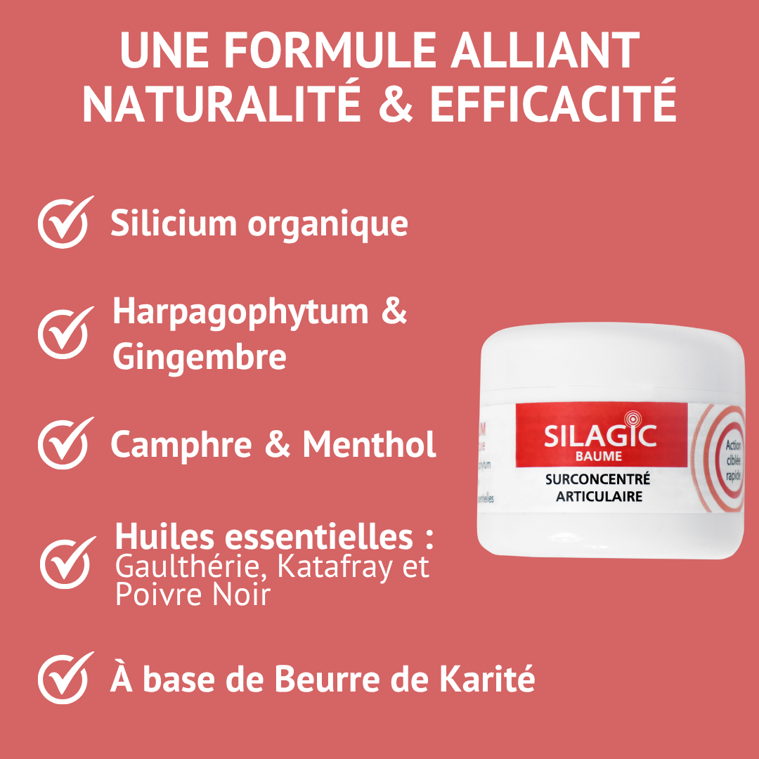 Baume Articulaire Silicium - Silagic