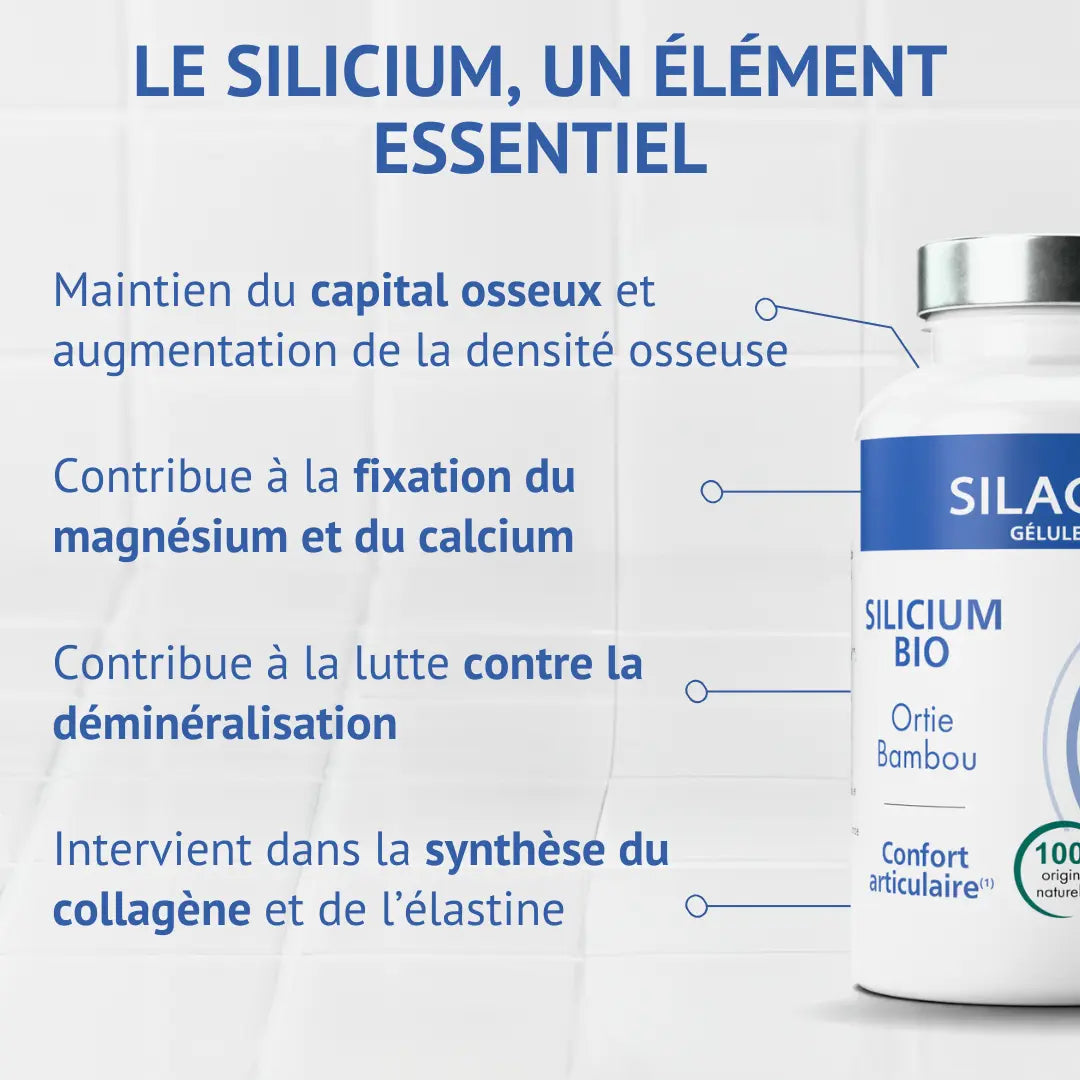 Organic Silicon for Joint Comfort, 60 capsules