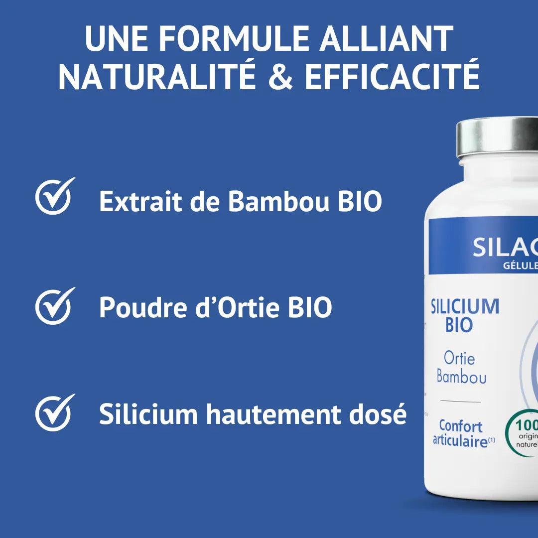 Organic Silicon for Joint Comfort, 60 capsules