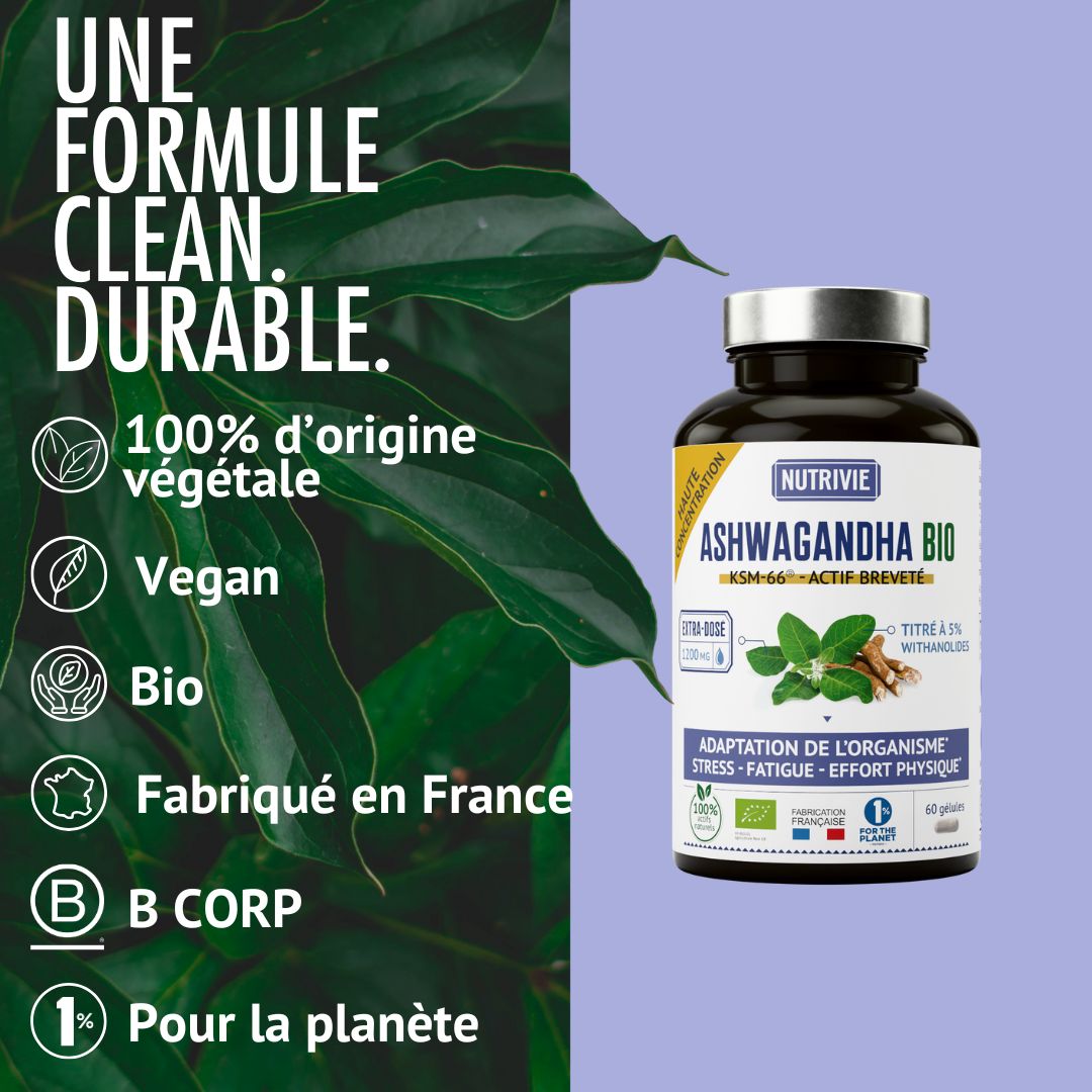 Organic Ashwagandha 1200mg