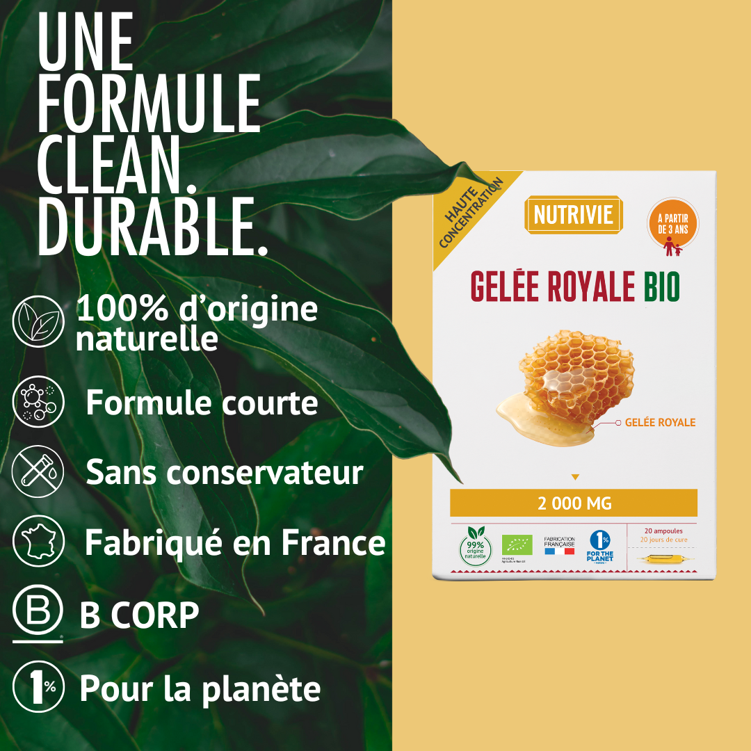 Gelée Royale Bio 2000mg