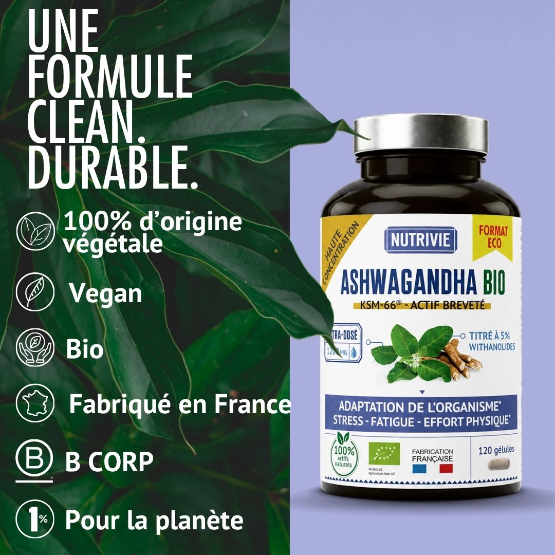 Organic Ashwagandha 1200mg