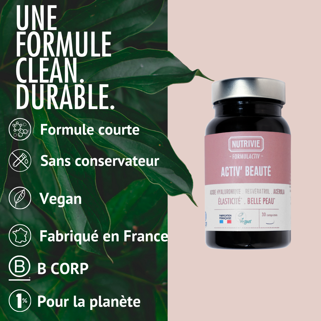 Formule de l'Activ'Beauté Nutrivie