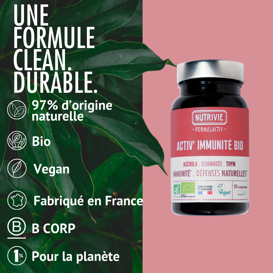 Formule de l'Activ'Immunité Nutrivie