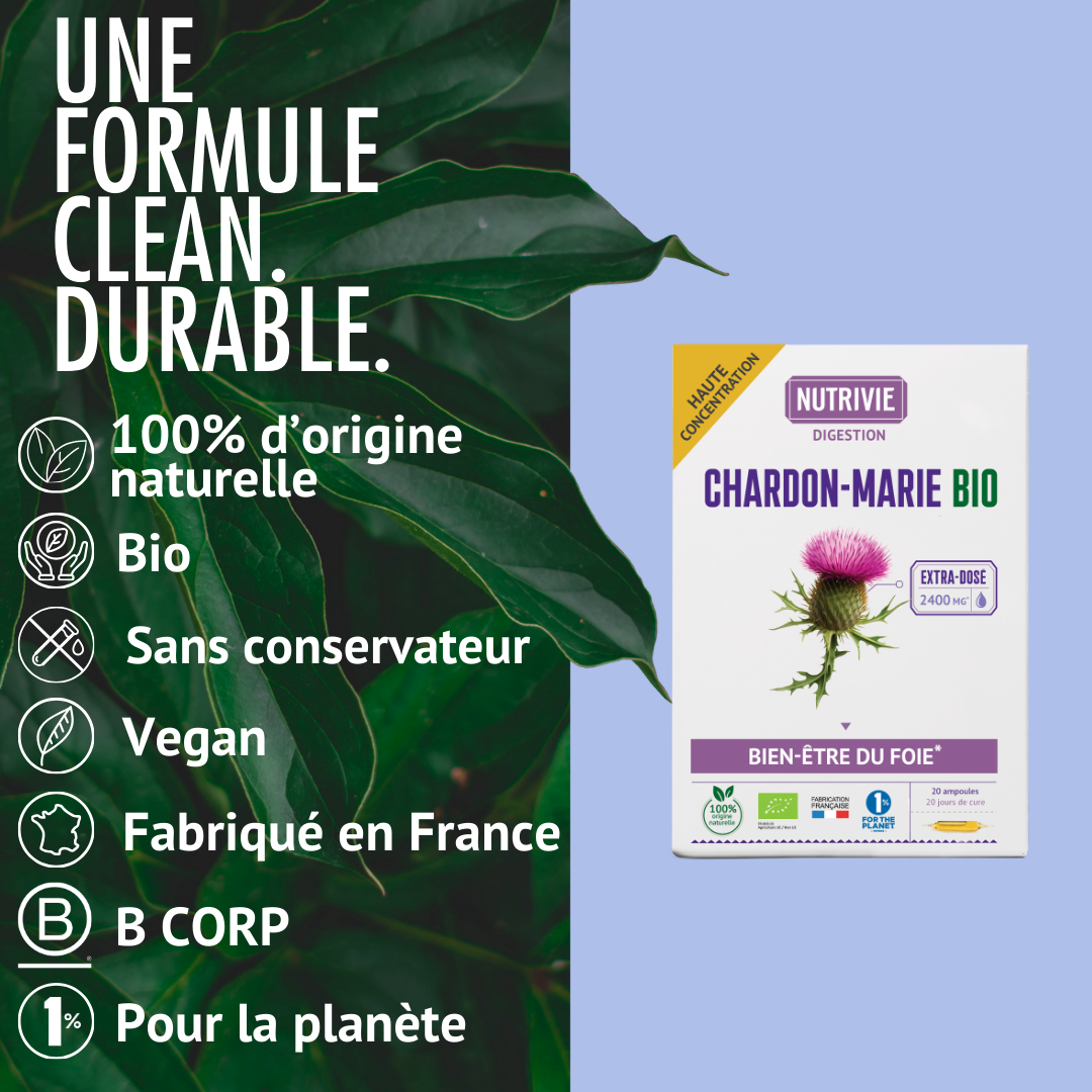 Formule du Chardon-Marie Bio de Nutrivie