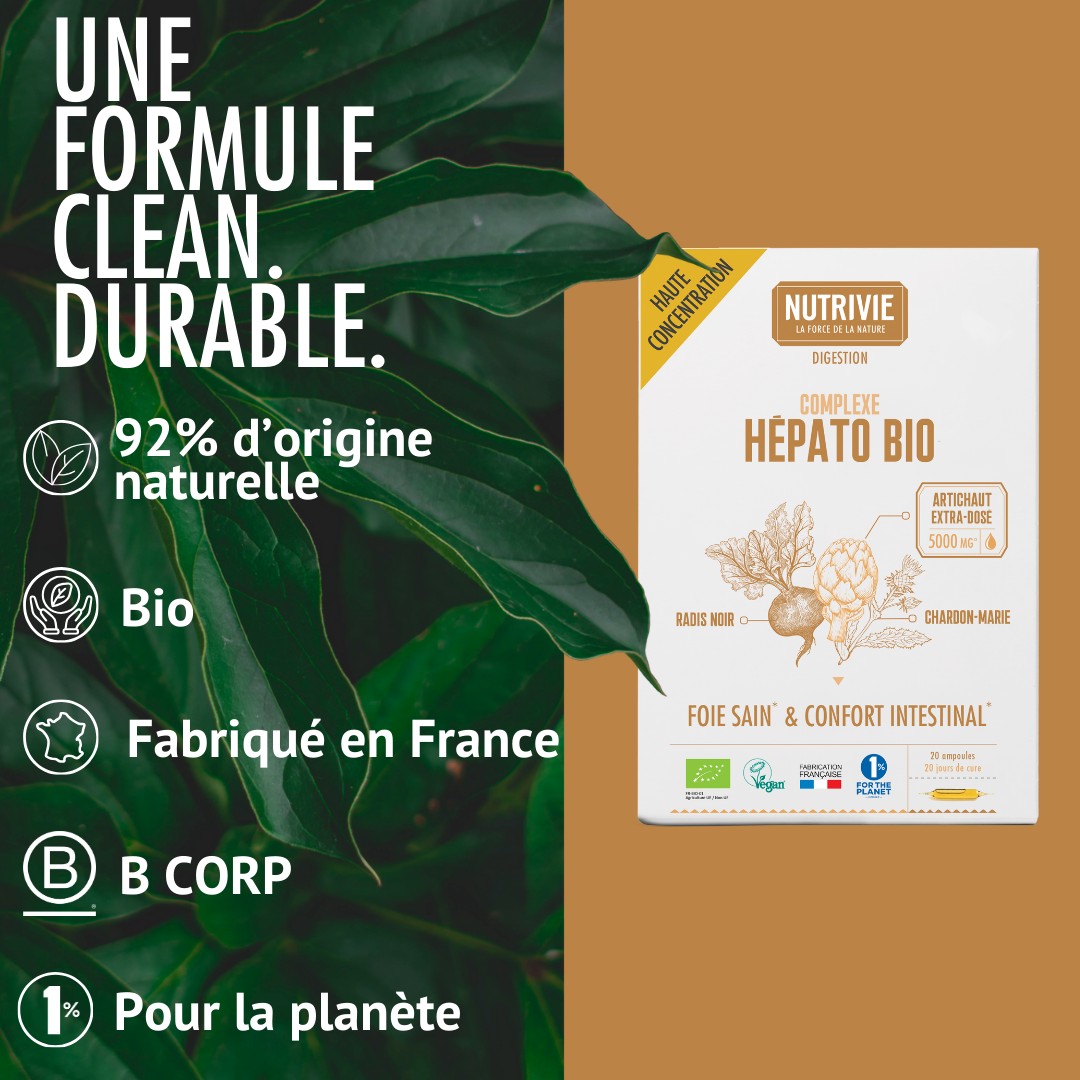 Formule du Complexe Hépato Bio Nutrivie