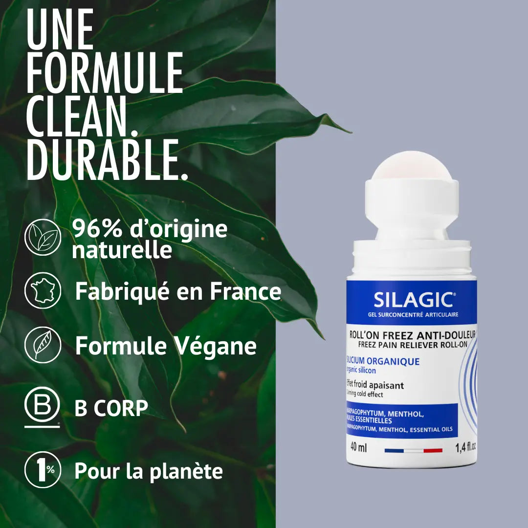 Roll-on Freeze Silicium Organique - Silagic