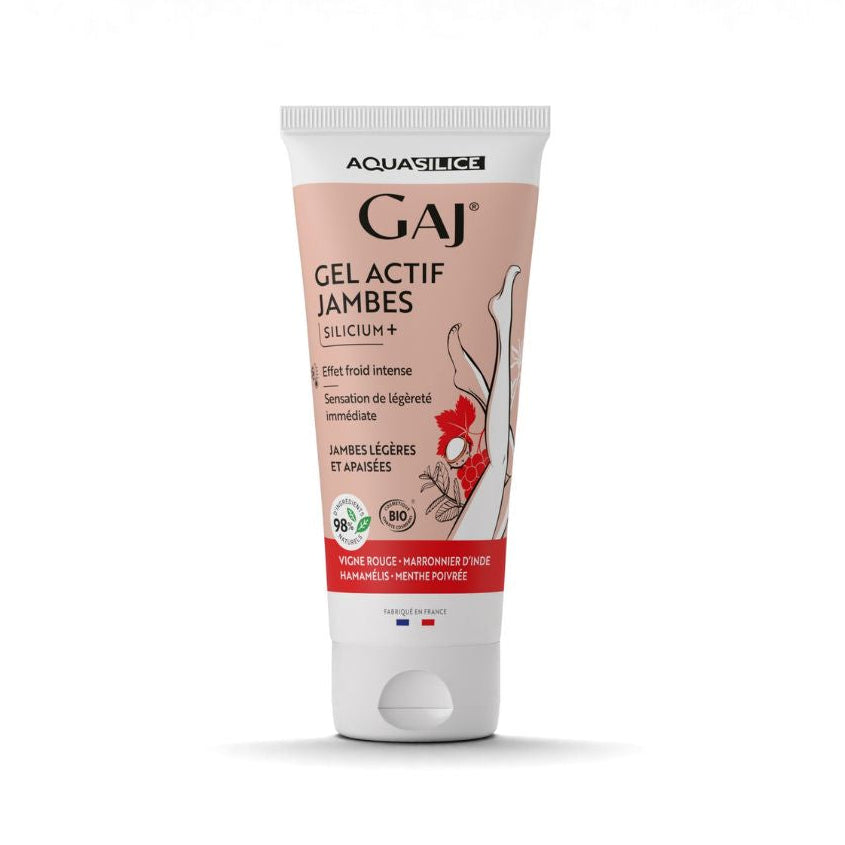 Gel Actif Jambes Bio - Aquasilice