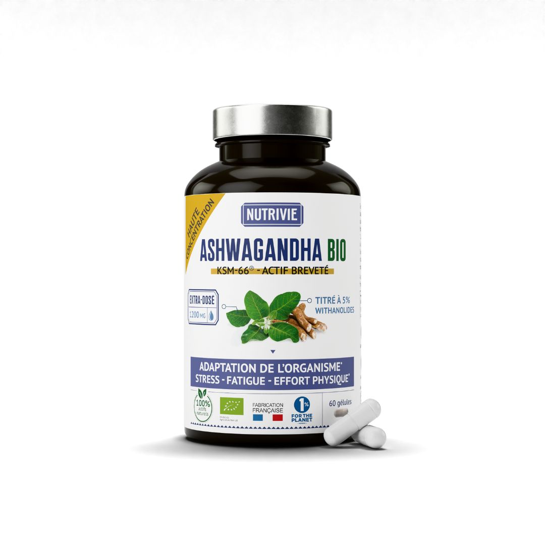 Ashwagandha Bio 1200mg — Nutrivie