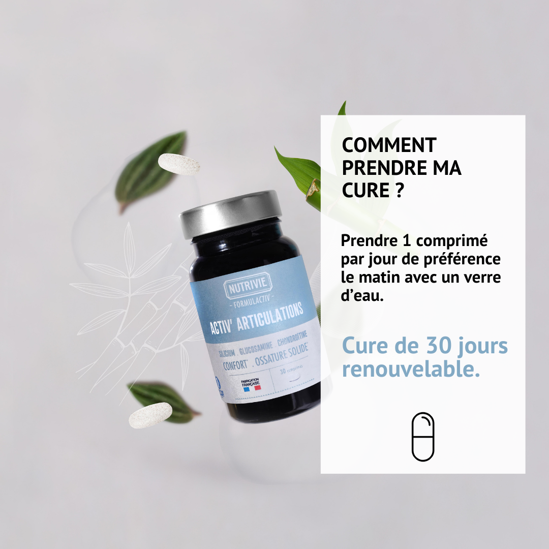 Posologie et cure de l'Activ'Articulations Nutrivie