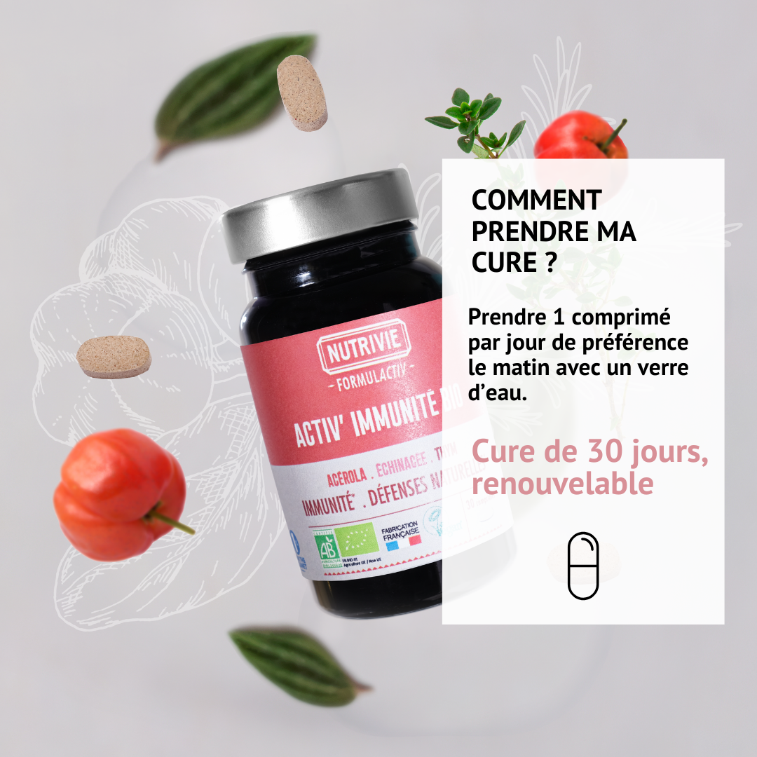 Posologie et cure de l'Activ'Immunité Nutrivie