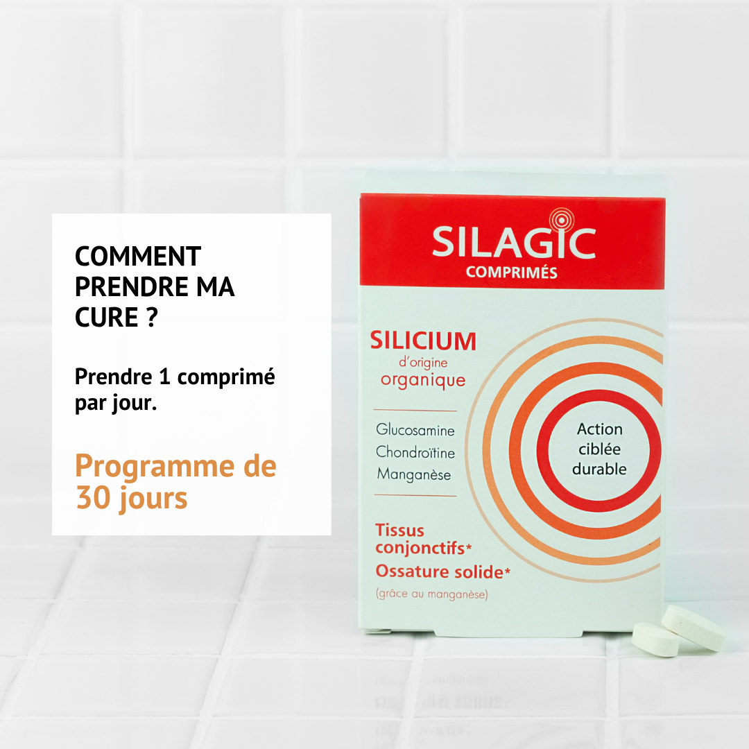 Comprimés Silicium Gluco Chondro - Silagic