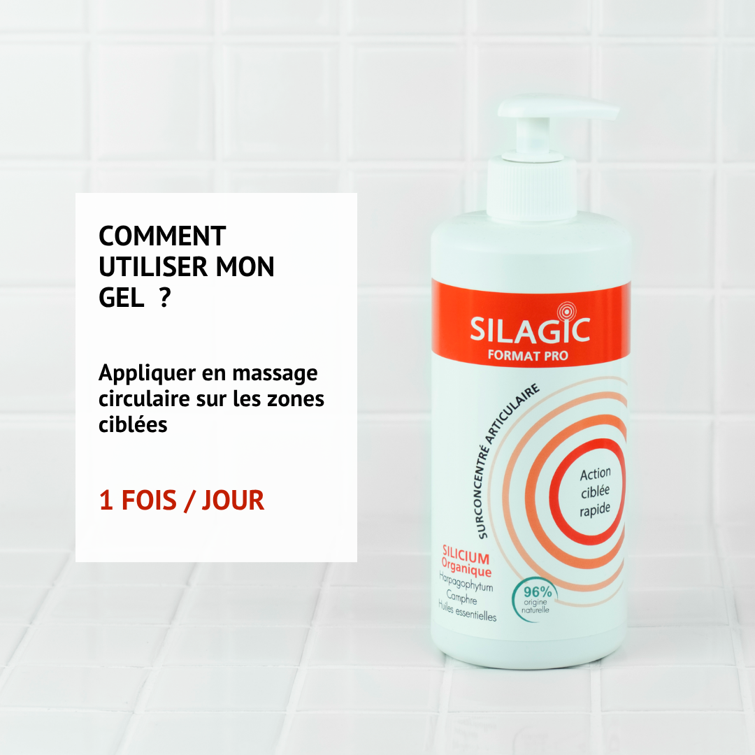 SILAGIC - Gel Surconcentré Articulaire 500 ml - Format Pro