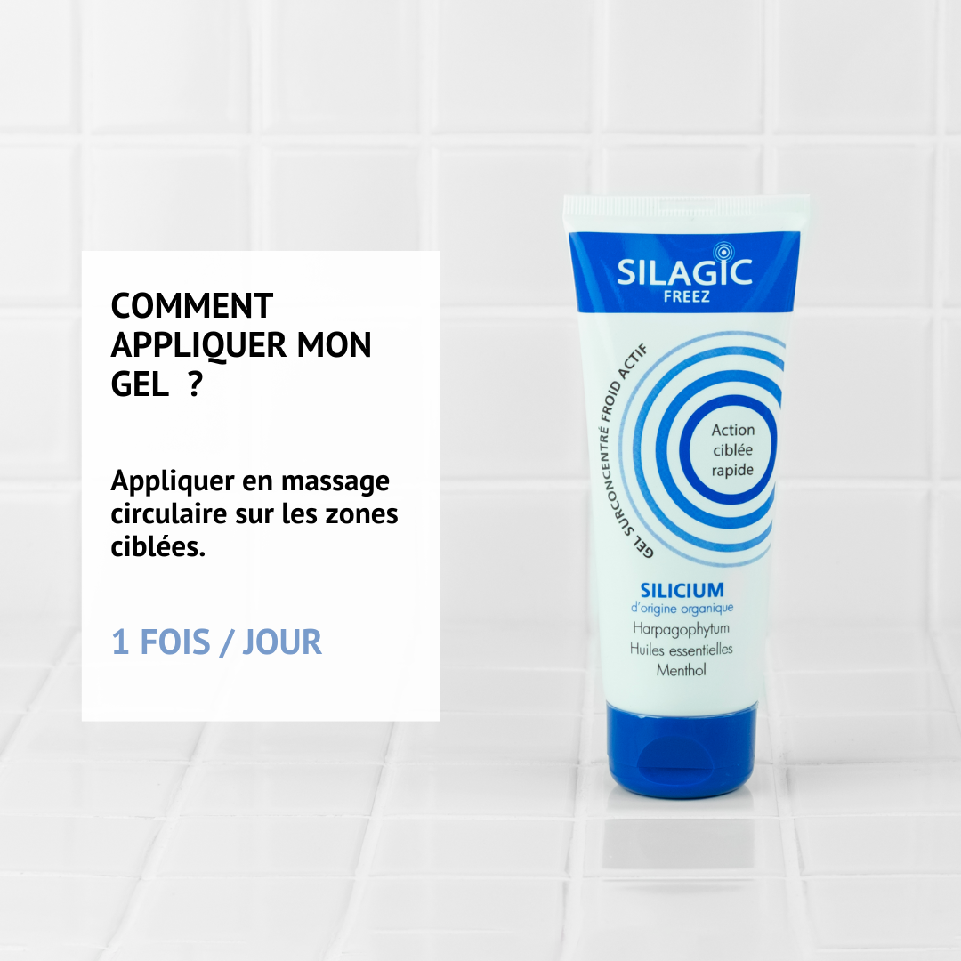 Posologie et cure du Gel Surconcentré effet froid Silagic