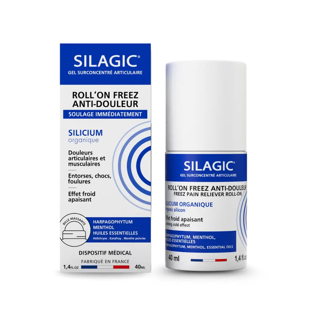 Roll-on Freeze Silicium Organique - Silagic