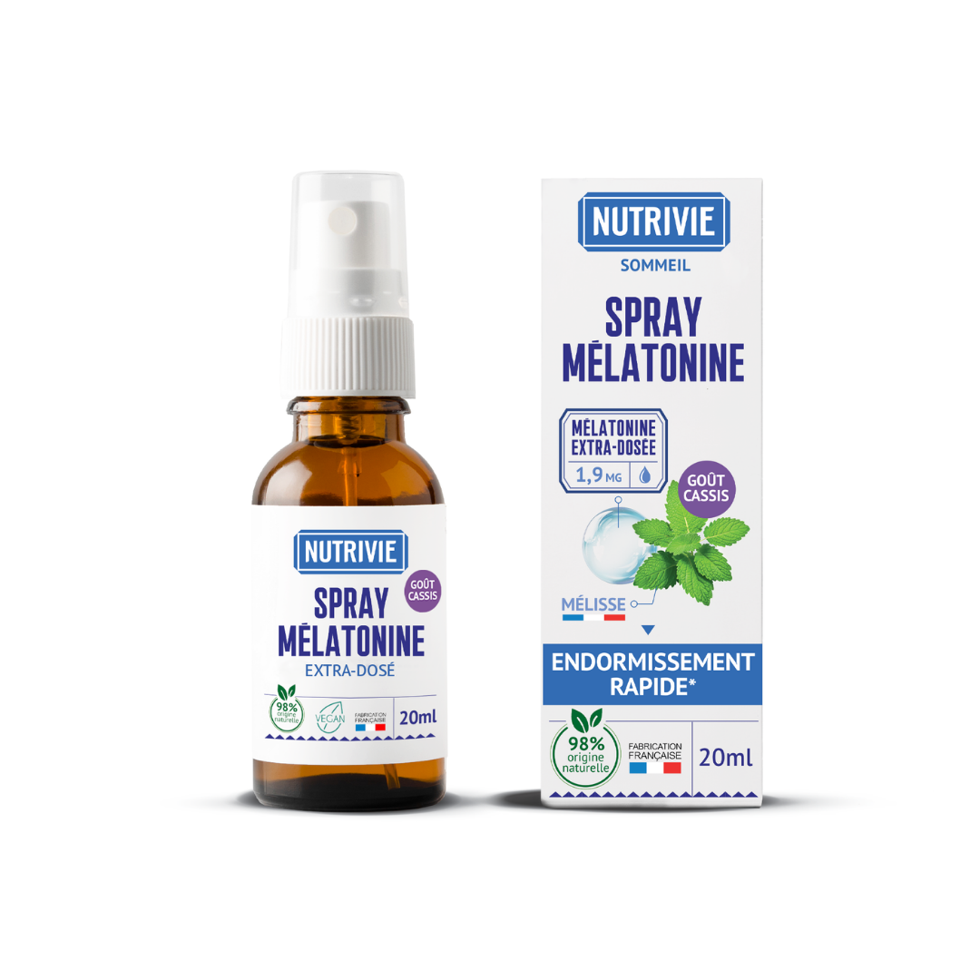 Spray Mélatonine Extra-dosé 1,9 mg — Nutrivie