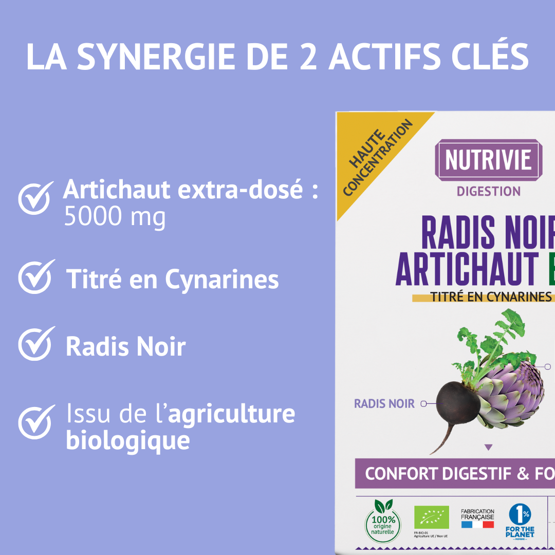 Organic Black Radish and Artichoke